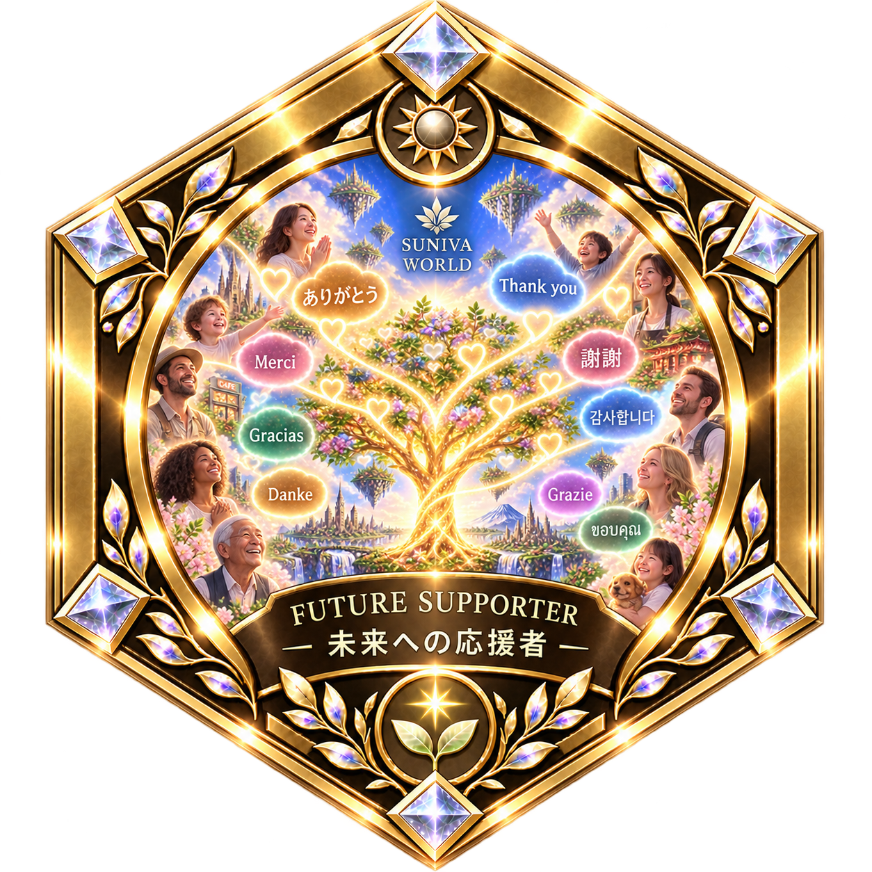 未来への応援者・金