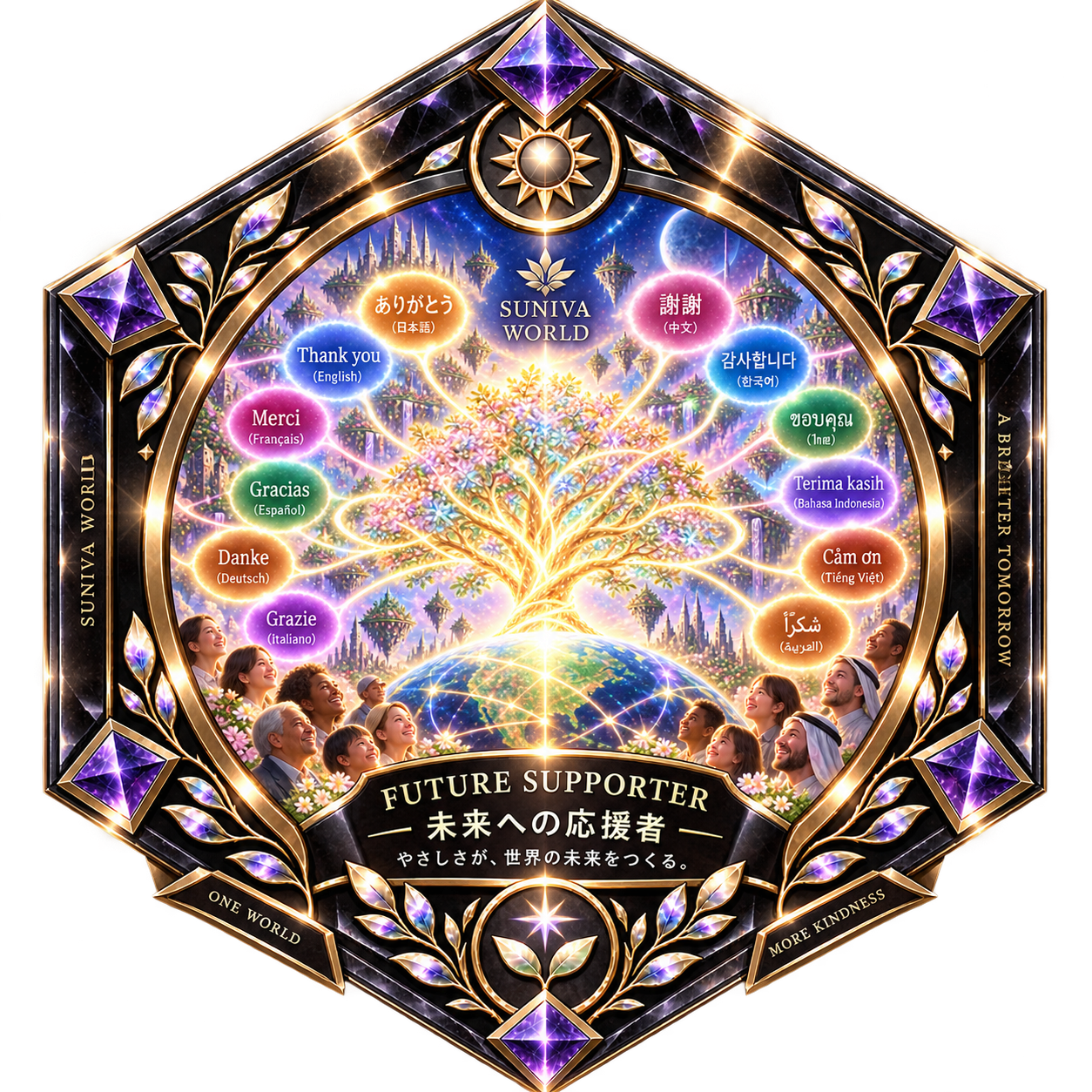 未来への応援者・黒曜