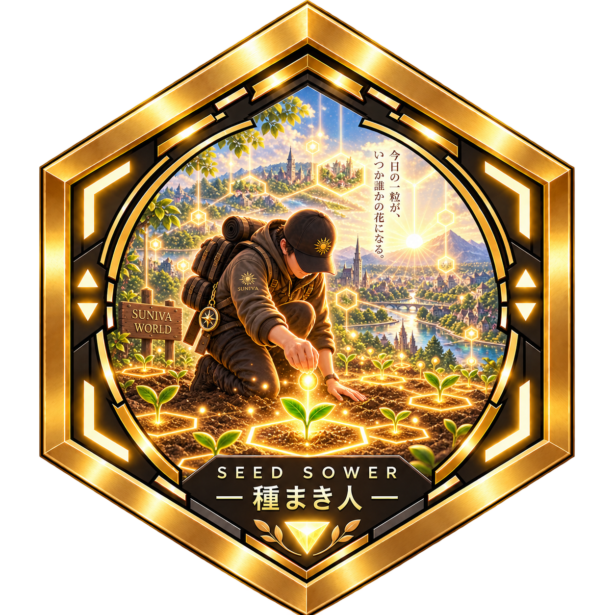 種まき人・金