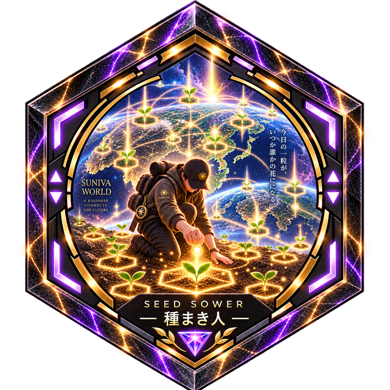 種まき人・黒曜