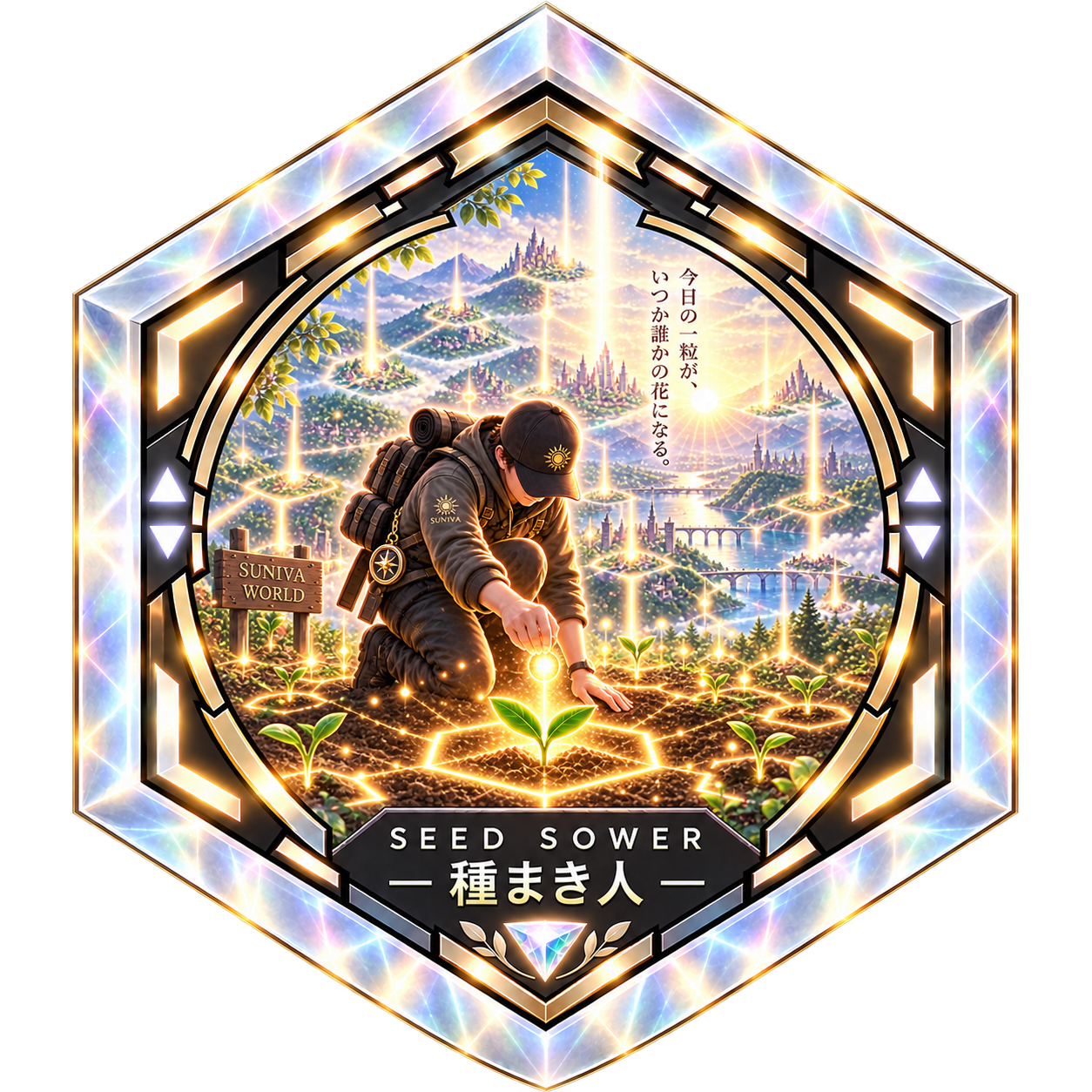 種まき人・白金