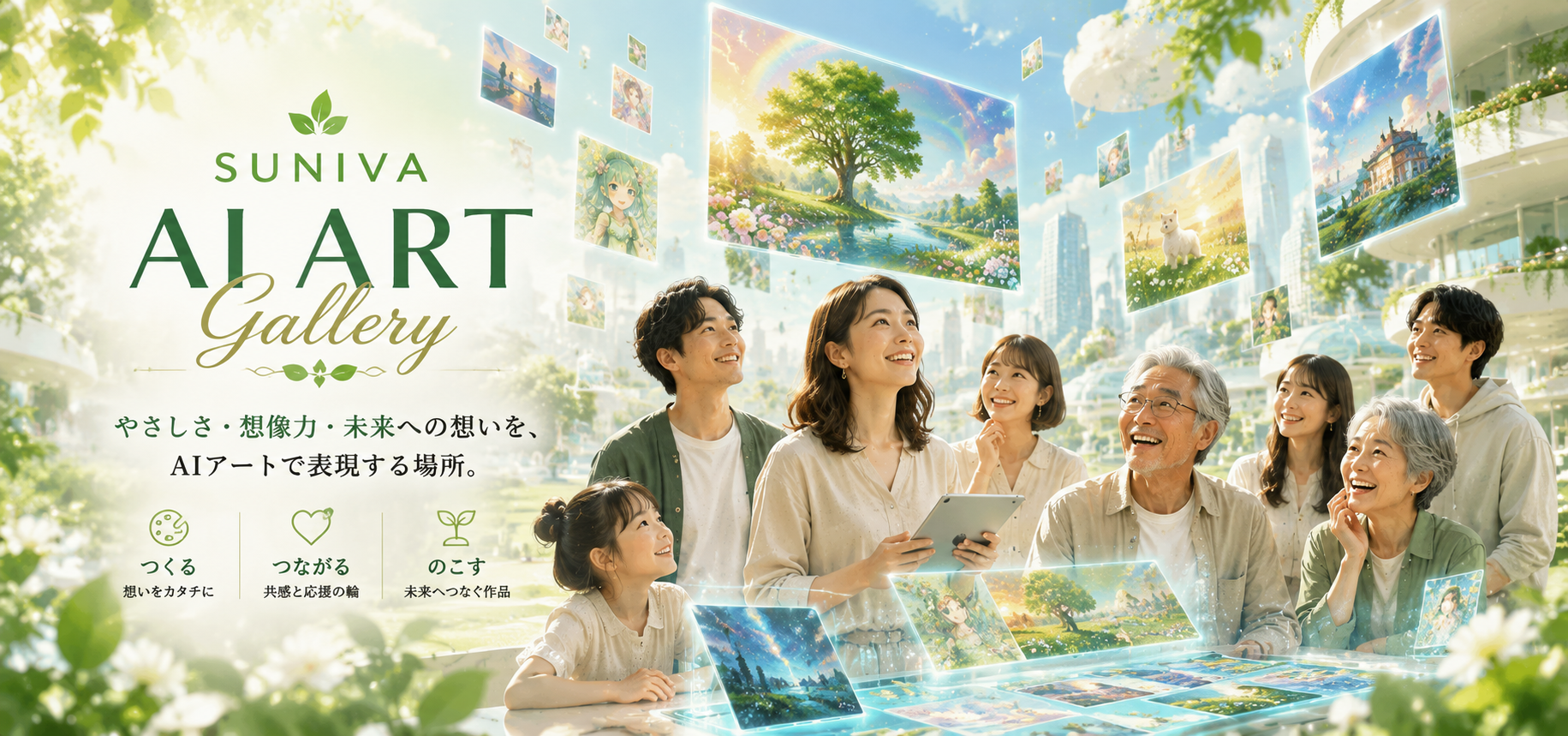 SUNIVA AI ART Gallery