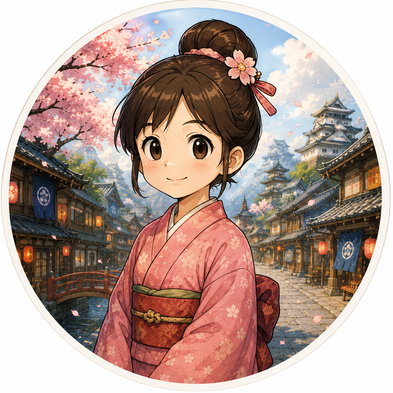 町娘
