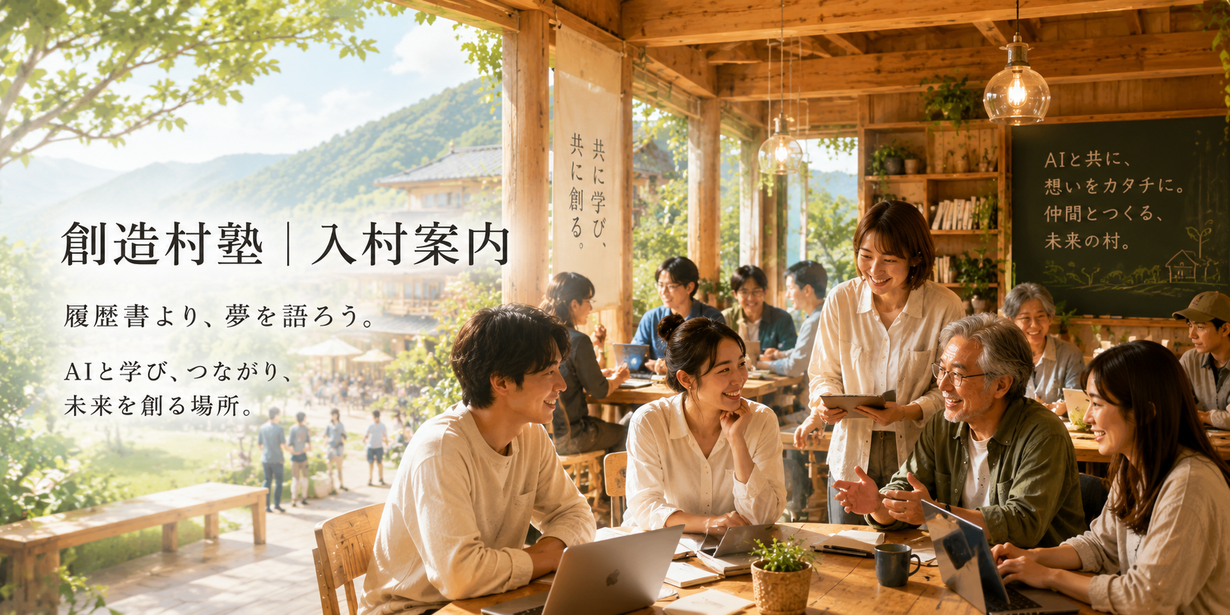 創造村塾 入村案内