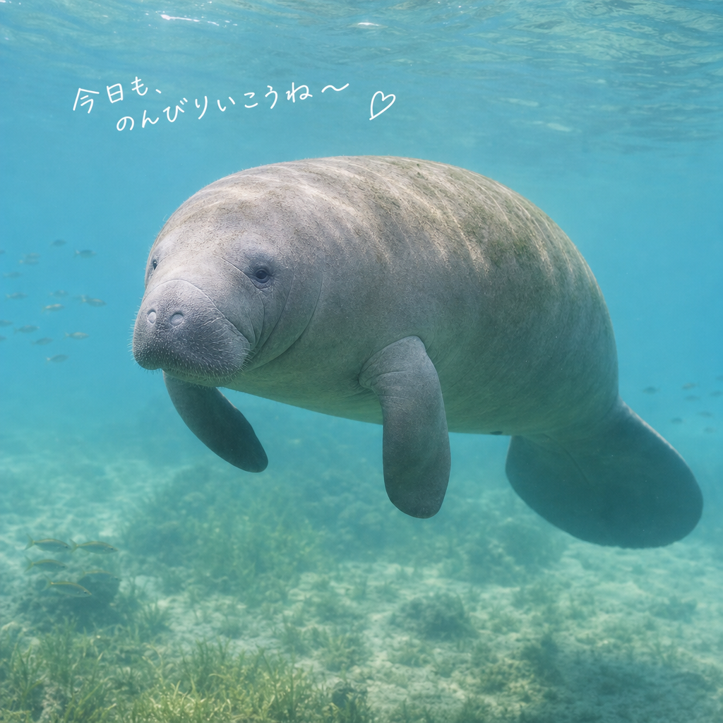 のんびりマナティ