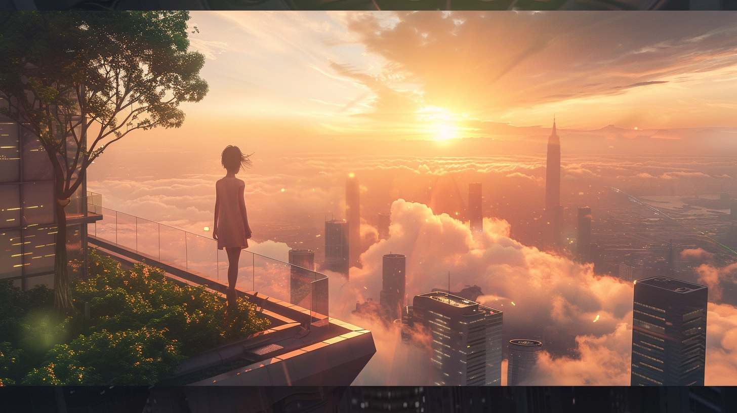 雲の上で、未来が目を覚ます  Above the Clouds, the Future Awaken