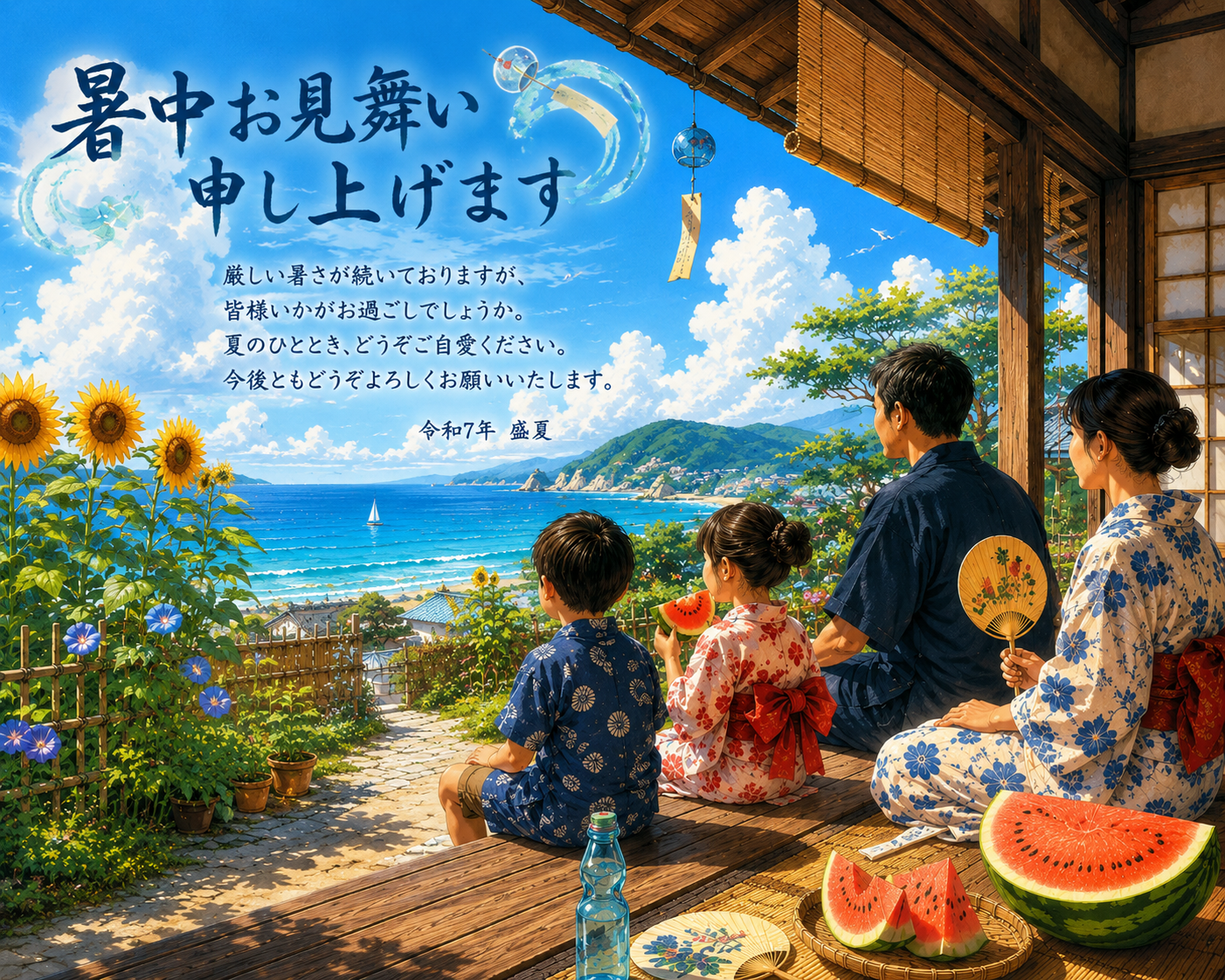 暑中見舞い