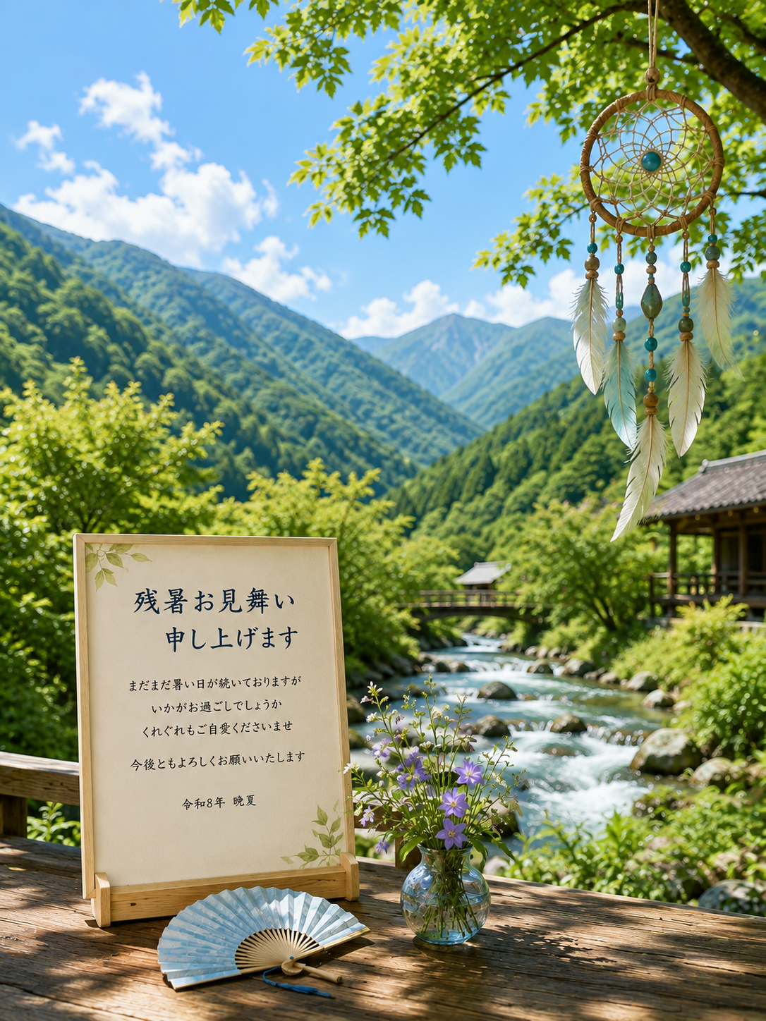 残暑見舞い