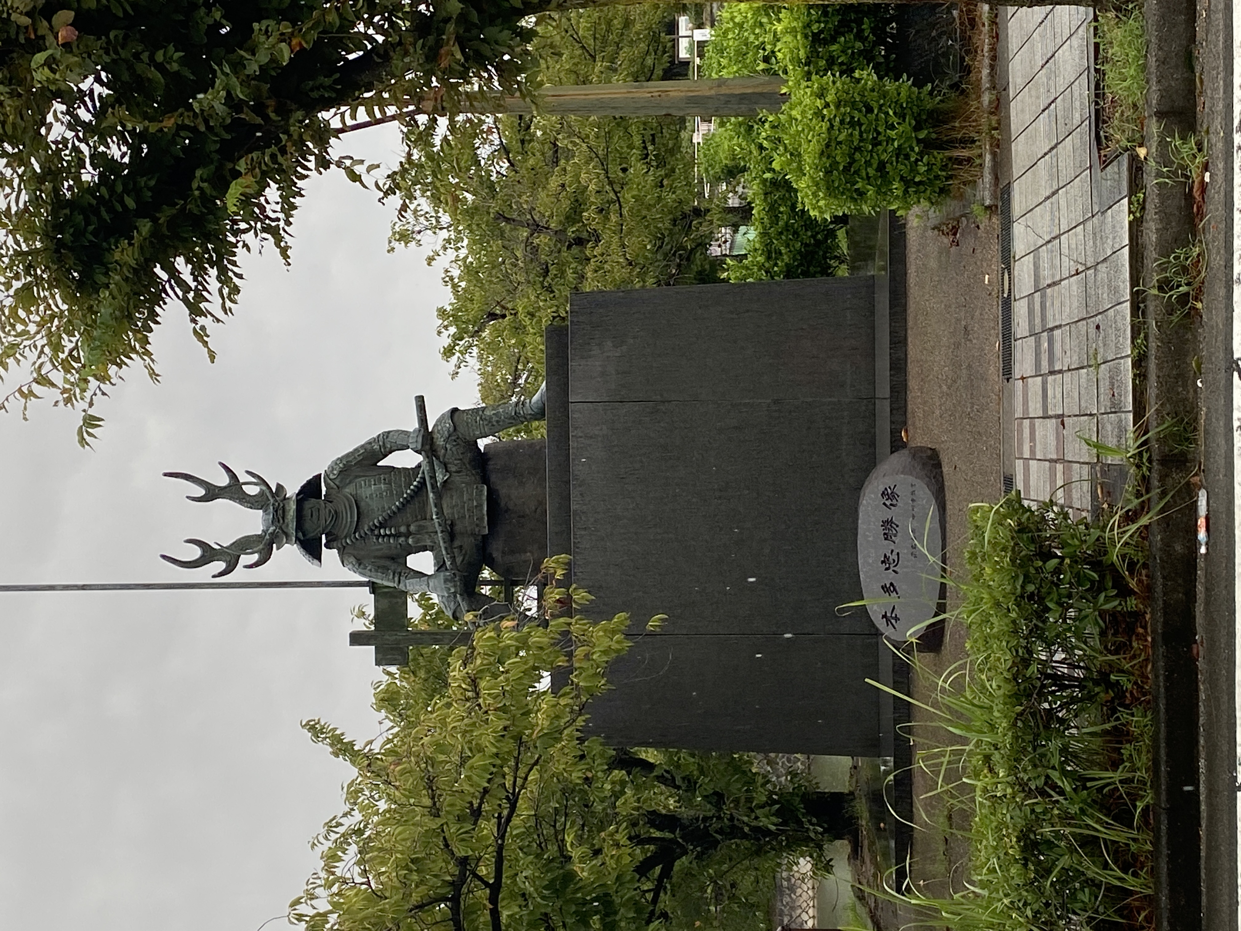 本多忠勝像