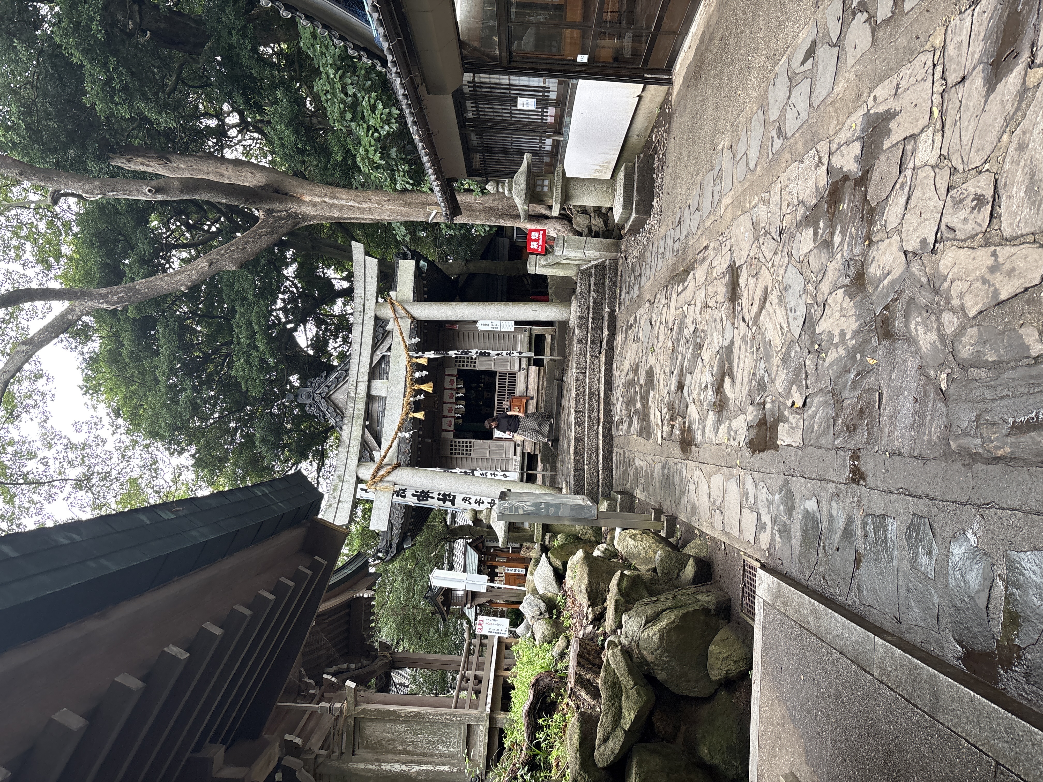 八百富神社 大鳥居