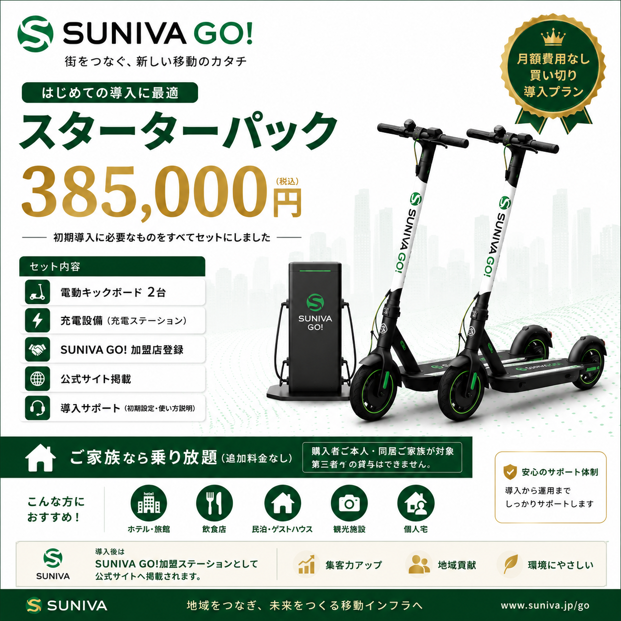 🌱SUNIVA GO! スターターパック