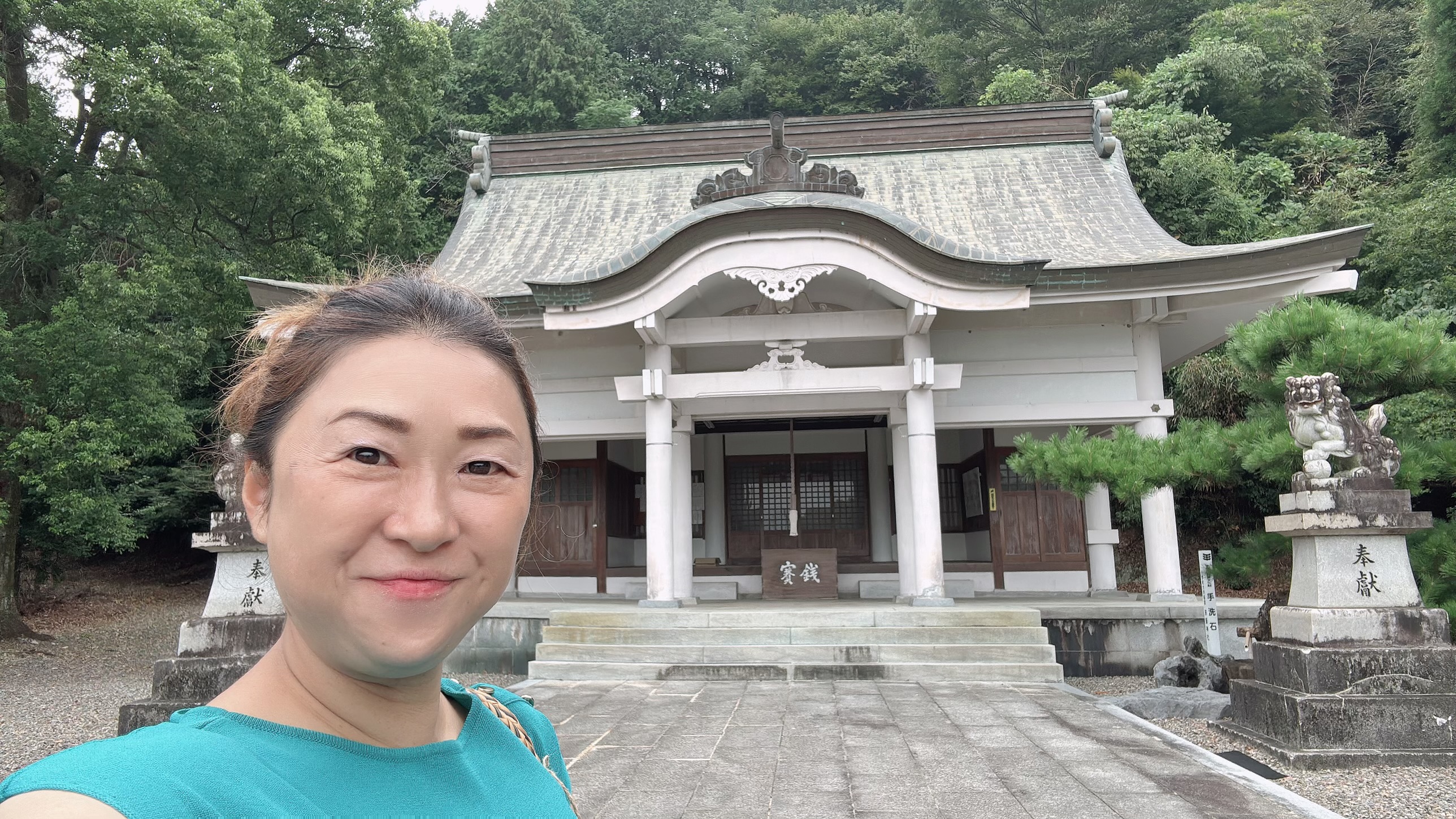 神聖な場所でのひととき