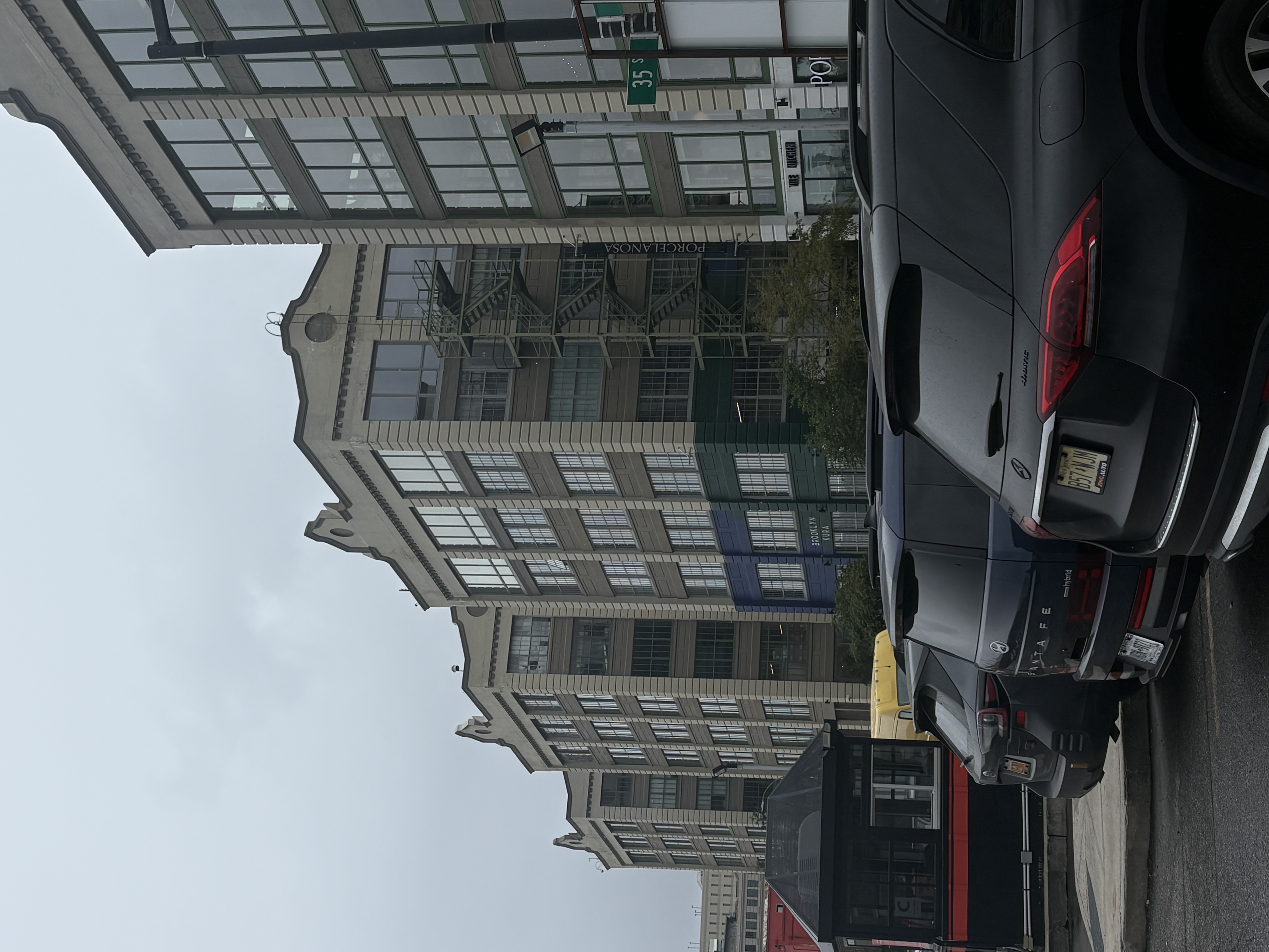 街の風景に心が和む(ブルックリンインダストリーcity)